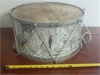 SNARE DRUM ART ABSTRACT DESIGN ON IT