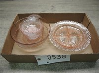 Pink Depression Glass