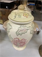 LIDDED VASE