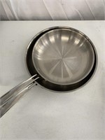 STAINLESS STEEL COOKING PANS