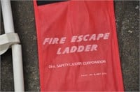 Fire escape ladder, 12ft long, see pics