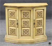 Curved Front Console Cabinet