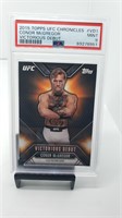 PSA 9 Conor McGregor UFC Topps