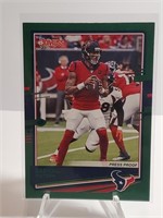 2020 Donruss Press Proof Green DeShaun Watson