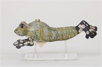Dave Kober 6.125" Frog Fish Spearing Decoy,
