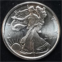 1/10 oz .999 Silver Eagle Round BU