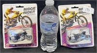 (2) RIDGE RUNNER DIE CAST MOTORCYCLES