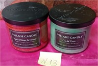 43 - NEW WMC LOT OF 2 CANDLES (N13)