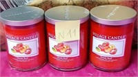 43 - NEW WMC LOT OF 3 CANDLES (N11)
