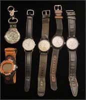 Buckle band wristwatches