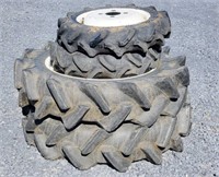 Set of 4 Bridgestone Ag Tires w/ Rims