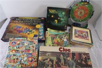 Board Games-Lot incl. Puzzles