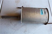 WORLD IMPORT 6857 SINGLE TIP MUFFLER