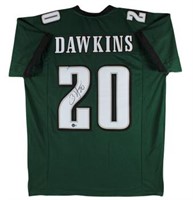 Eagles Brian Dawkins SignedJersey BAS Witnessed