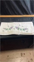 Set of pillow cases-embroidered