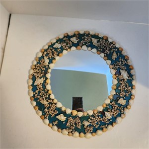 Decorative Shell Mirror