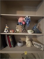 Books, Ducks, Rabbit, Vase