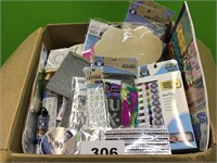 Box of Crafting Supplies - Large Lot