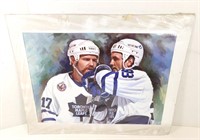 GUC Toronto Maple Leafs Art Portrait (20" x 16")