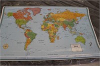 World Map by Rand McNally