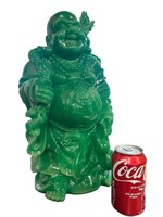 Green Resin Buddha