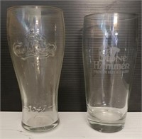 Carlsberg & Stone Hammer Beer Glass