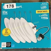 Eco Smart 65W 6” LED Downlight
