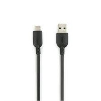 10' Onn USB to USB-C Cable, Black A3