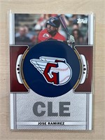 Jose Ramirez Topps Patch Card