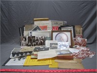 Assorted Antique Collection Of Photos & Letters