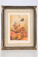 Louis Icart print "La Sapho" (1935)