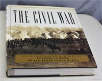 NS: "THE CIVIL WAR" HC BOOK - KEN BURNS