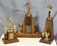 NS: VINTAGE 1940s SHOOTING / BOWLING TROPHIES