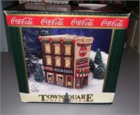Coca-Cola Town Square Confectionary Shoppe Lighted