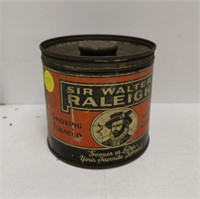 sir walter raleigh tobacco tin