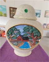 Homemade Ceramic Urn