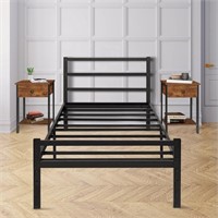 E7670  Lusimo Twin Bed Frame w/ Headboard