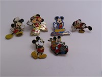 (6) Disney MICKEY asst Pins