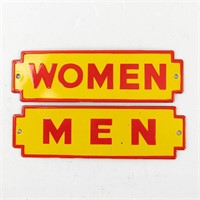 Men and Women Bathroom Signs