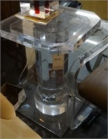 Acrylic pedestal