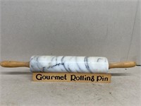 Gourmet marble rolling pin