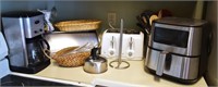 Kitchen Counter Contents - Air Fryer, Coffee Maker