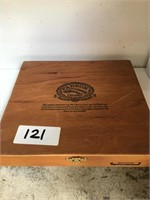 Empty Wooden Pardon Cigars Box Magnum Edition