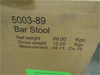 HOMESTYLES BAR STOOL MODEL 5003-89, UNASSEMBLED IN