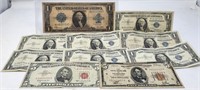 1923 Dollar Silver Cert. VG; $17 Face in Small