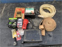 Tow Straps, Electric Fence Charger, Tubes, Air r