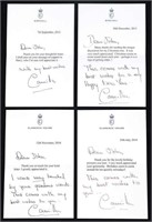 QUEEN CONSORT CAMILLA SIGNED TYPED LETTER
