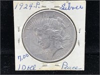 1924-P Silver Peace dollar