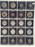 LOT OF 20 FOREIGN COINS