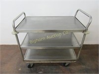 Stainless Steel 3 Tier Service Cart